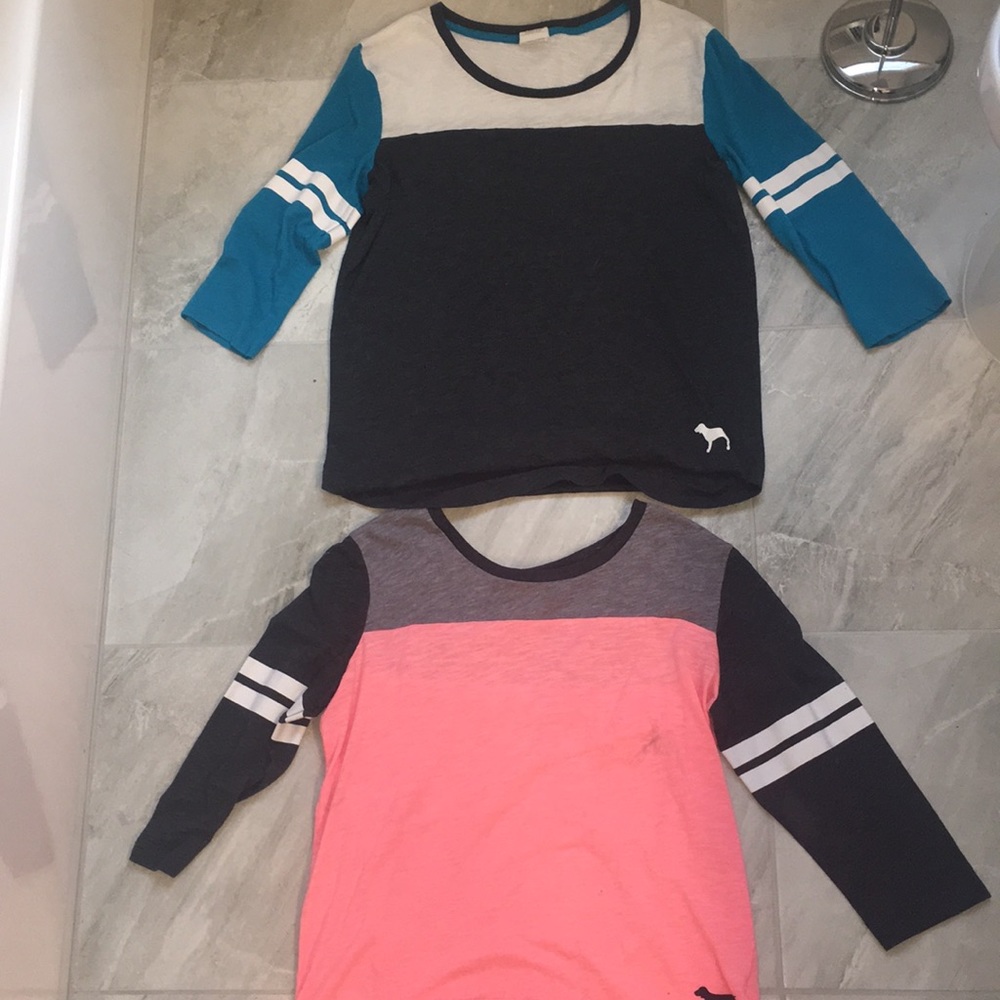 Two Victoria’s Secret shirts